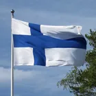 Финский Флаг, полиэстер, финский Национальный фотофестиваль, инструмент для украшения дома, полиэстер, летающий флаг, Прямая поставка