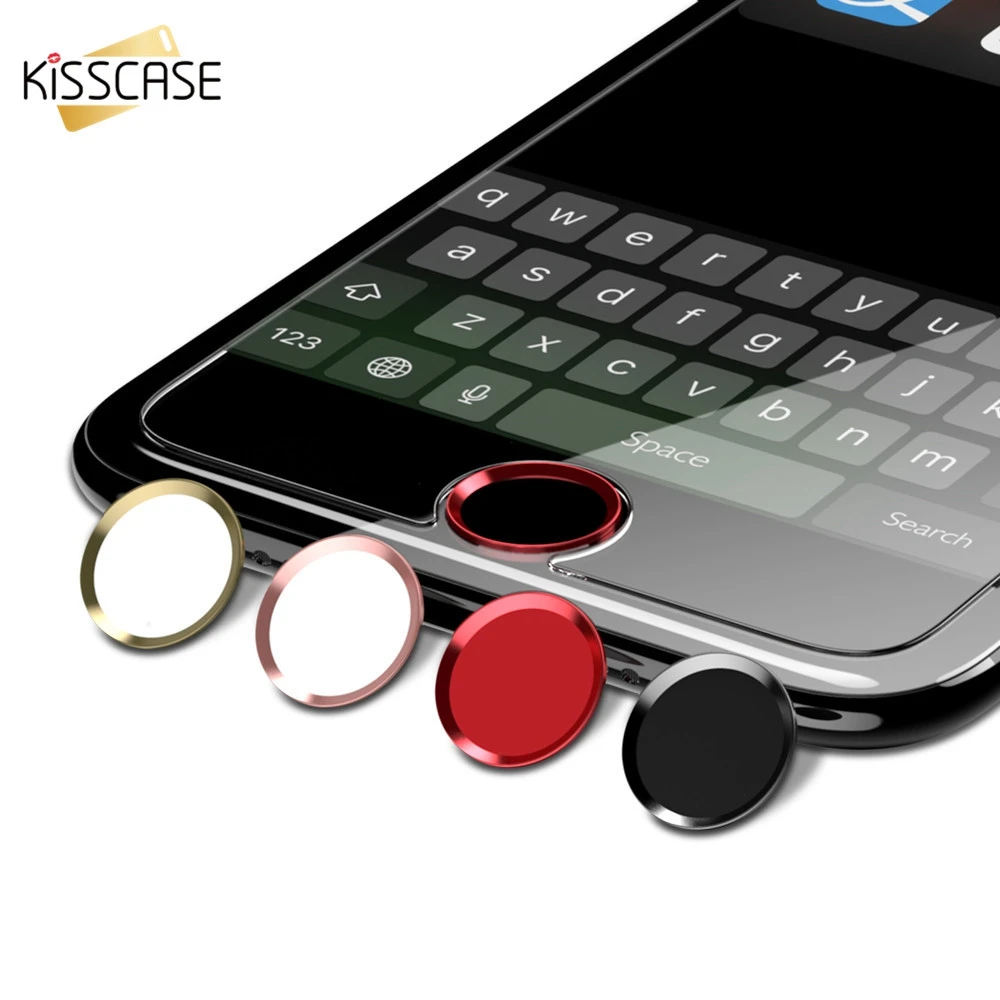 Кнопка Домой закаленное стекло для Apple iPhone 6S 6 7 8 Plus 5S 5 кнопка домой iPad Air 1 2 Mini 3 4 Pro