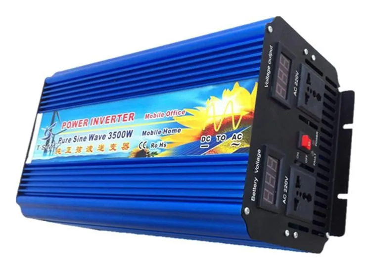 Цифровой дисплей 3.5KW 3500W DC24V для AC110V 60 Гц чистая синусоида инвертор|Инверторы и