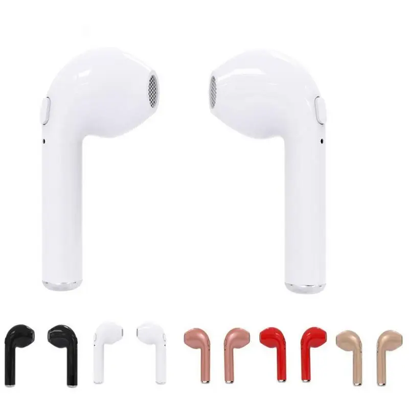 TWS I7s In Ear Bluetooth наушники бинауральные Беспроводной гарнитура с MicPhone для всех видов