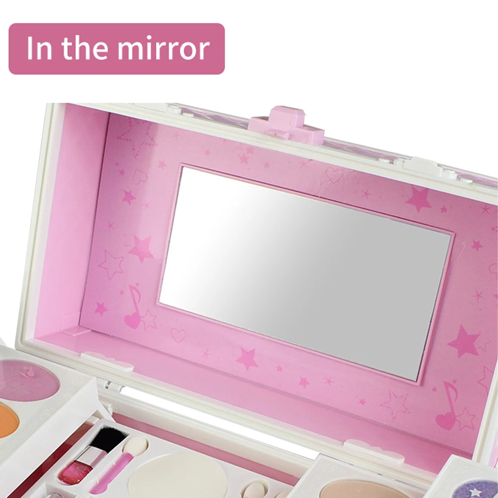 2019 косметический набор для макияжа девочек палитра тени век лак ногтей бальзам