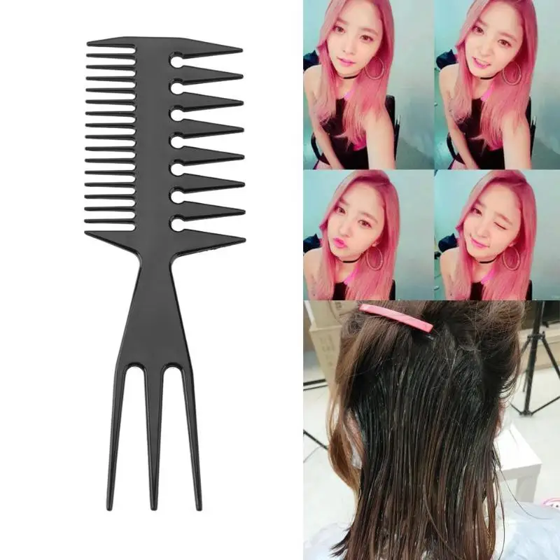 

1pc Hair Comb Detangle Straight Anti-static Hairdressing Combs Barber Hair Care Cutting Comb Kit Pro Salon Hair Styling Tools