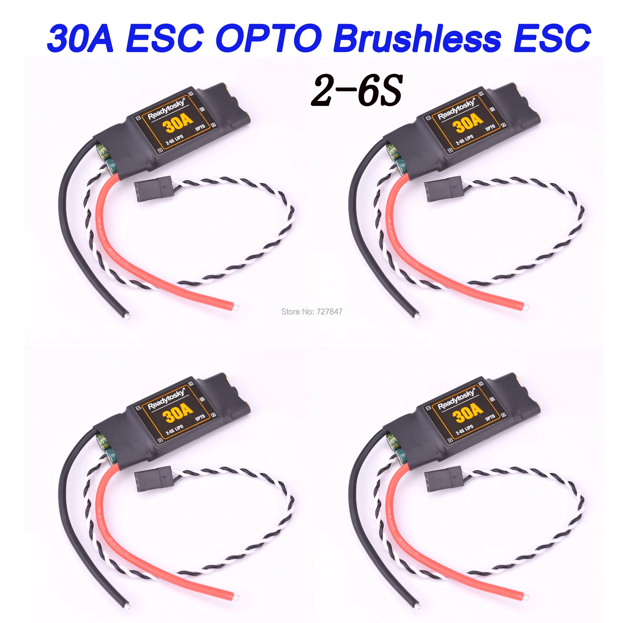 Новый 30A ESC OPTO 2 6S бесщеточный электронный контроллер скорости для F450 S500 ZD550 RC