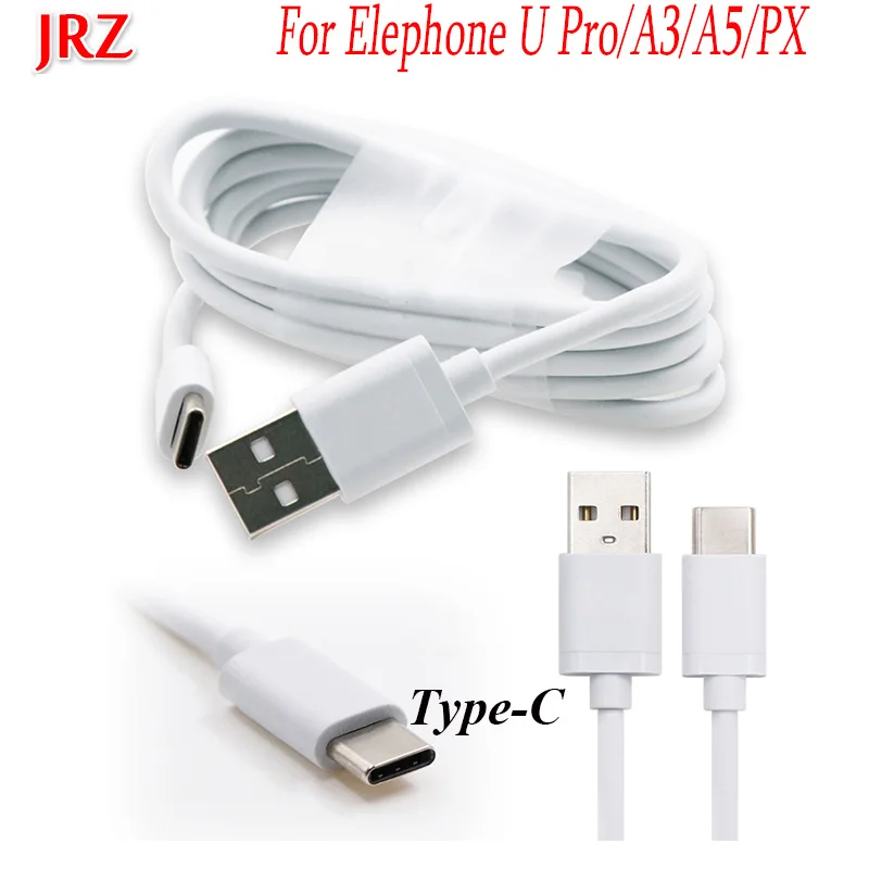 JRZ для Elephone Z1 M3 U Pro A3 A5 PX U2 P11 S8 USB Кабель зарядного устройства Type C порт дата