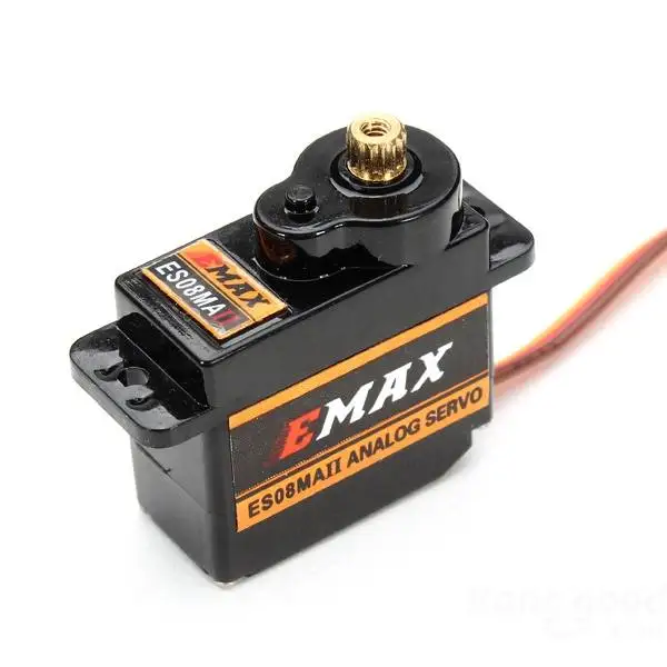 4/2/1 шт EMAX ES08MA II 12g Мини металлическая Шестерня Аналоговый сервопривод для