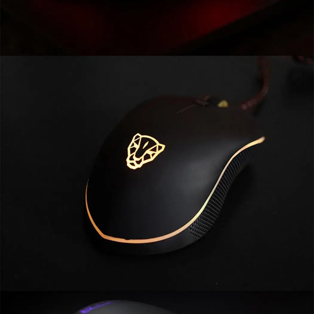 Motospeed V40 профессиональная Проводная игровая мышь USB 6 кнопок оптическая со