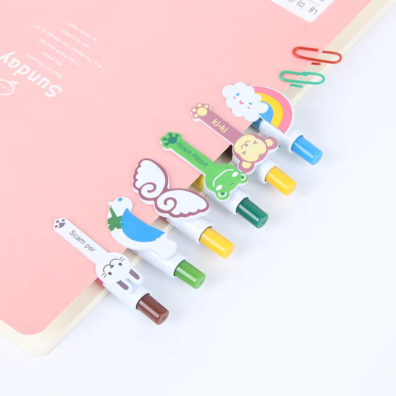 60 шт. принт с героями мультфильмов Kawaii шариковые ручки милый Китти Кэт птичий шар