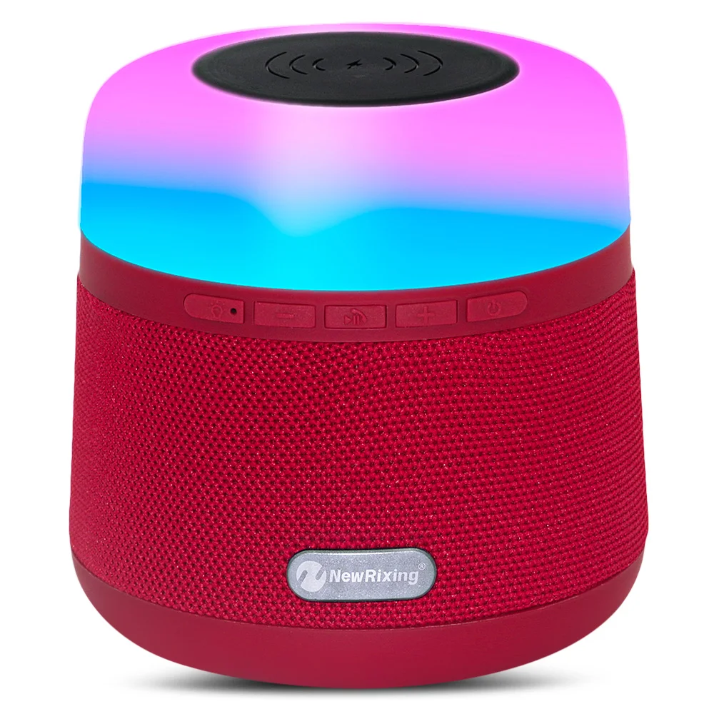 NewRixing NR 3500 светодиодный Bluetooth стерео динамик портативный Кемпинг лампа громкий