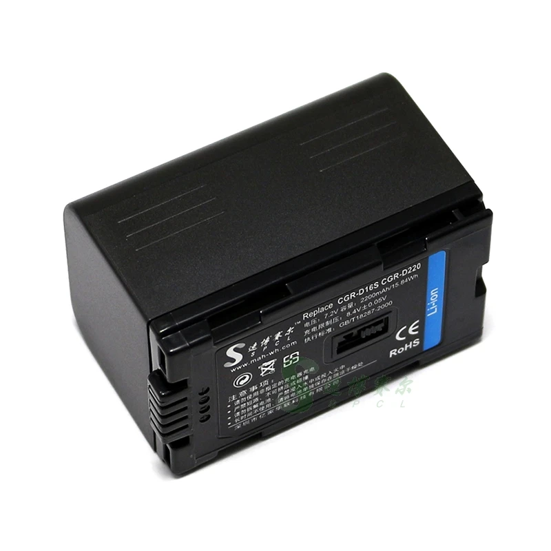 Аккумулятор для Panasonic батарея и DS99 DS88 DS65 DS38 GS11 GS15 MX500 DS15 CGR D16S 1 2 5 5|Цифровые