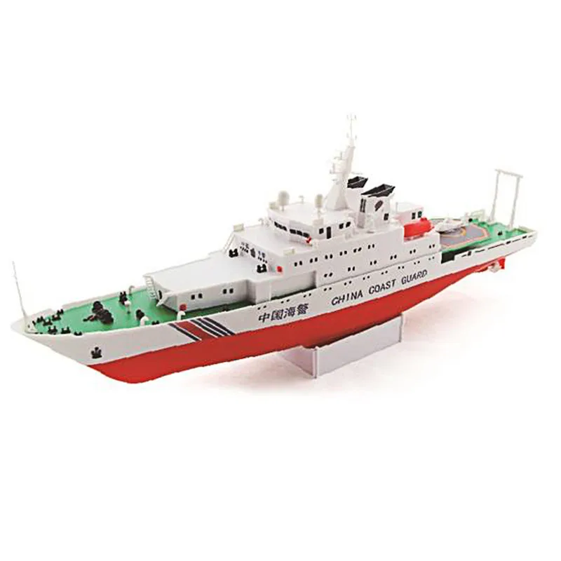 1/250 39 см 2 4G Китайский Морской патруль 3383 RC лодка 25 км/ч двойной мотор детская