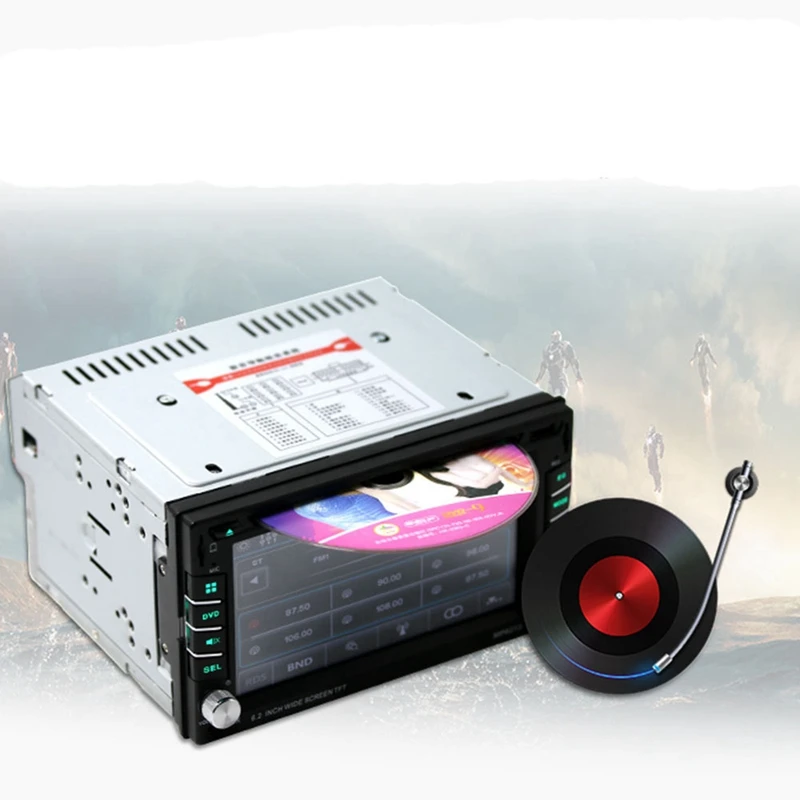 Автомобильный 6 2 дюймовый мультимедийный Dvd Cd карта машина Mp3 плеер Fm радио