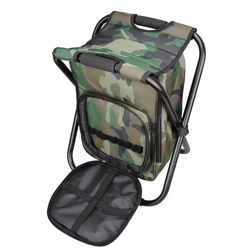 Satılık 2019 Yeni Katlanır Tabure Taşınabilir Buz Torbası Sandalye Yalıtımlı Açık Seyahat Büyük Tırmanma çantası Balıkçılık Plaj Sandalyesi