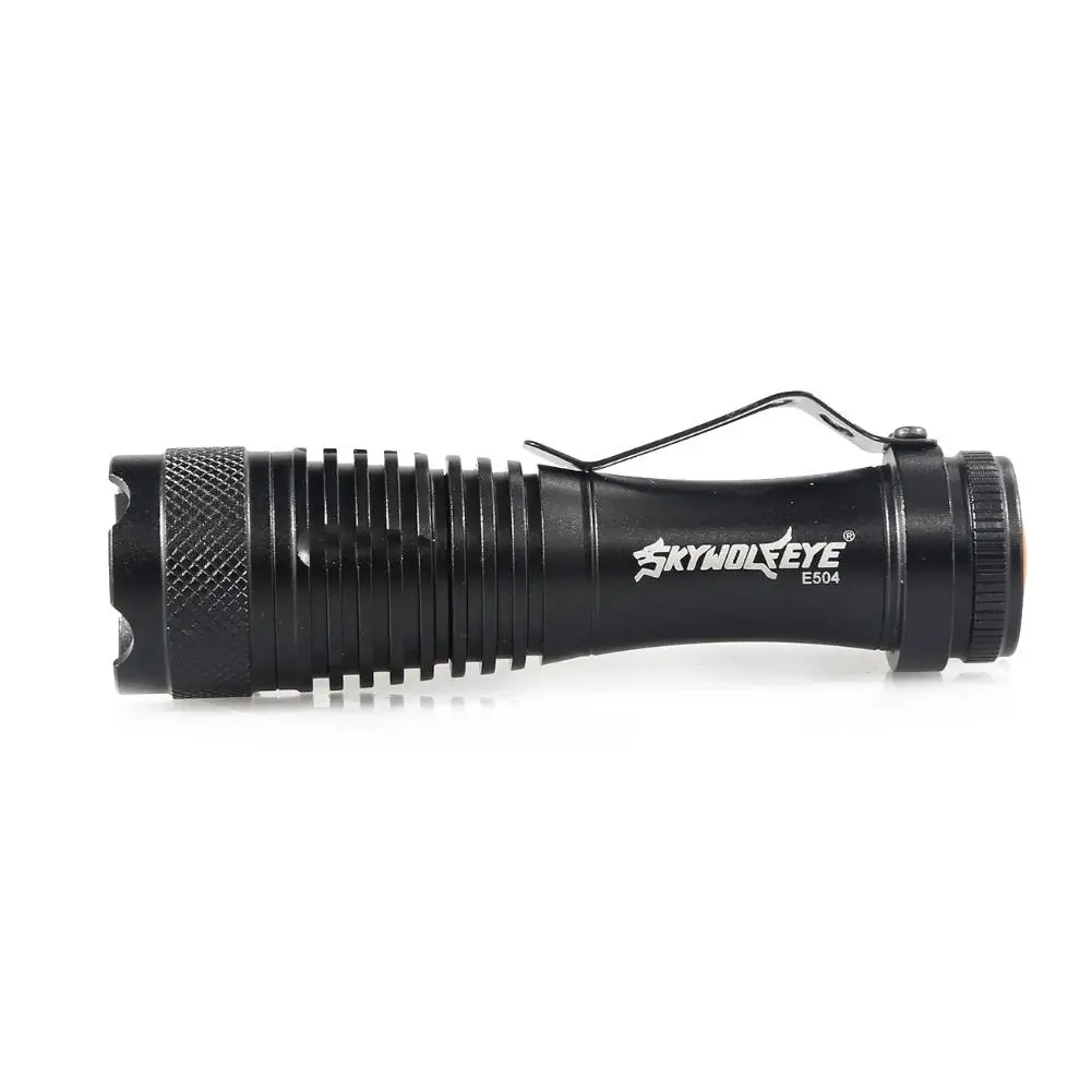 

waterproof LED Flashlamp Adjustable Focus Night Camping Cycling Torch suit 14500 battery