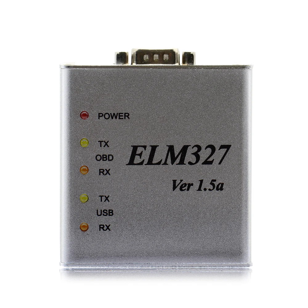 Автомобильный диагностический сканер ELM327 металлический алюминиевый USB ELM 327 с