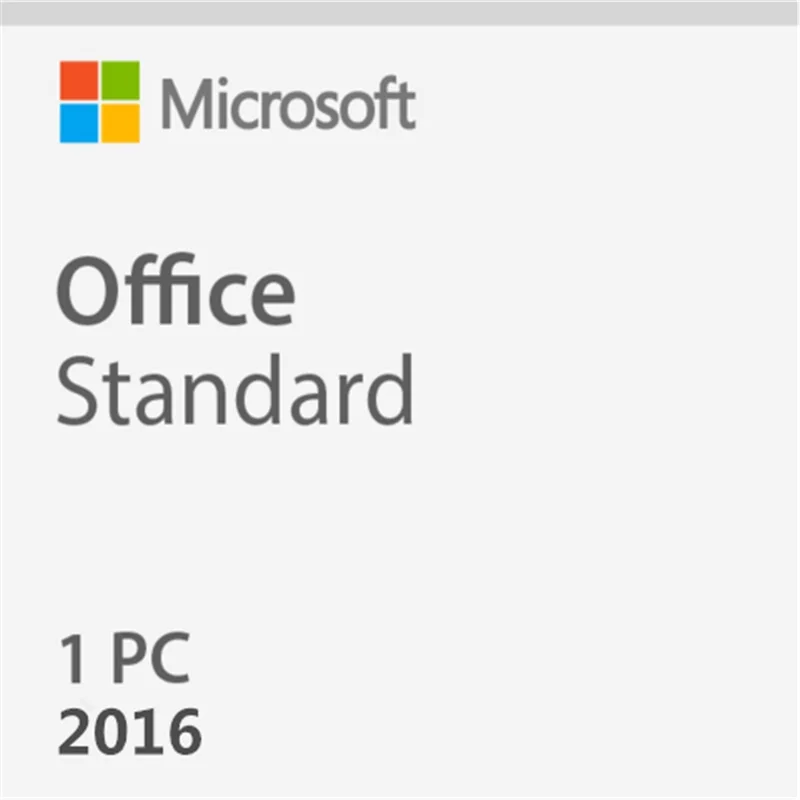 Microsoft Office standard ключ продукта для розничной коробки Windows внутри DVD 1 пользователя
