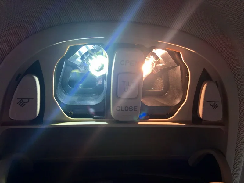 2 x Новые светодиодные лампы T10/w5w/194 3030SMD 3W для номерного знака автомобиля лампочка