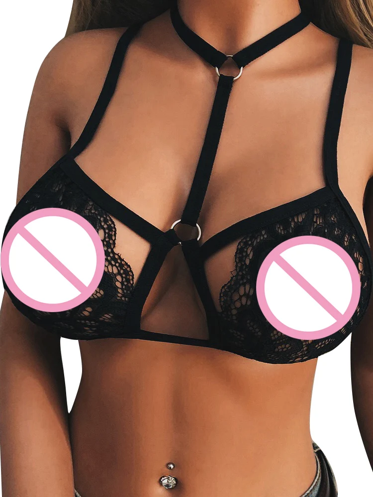 Женское сексуальное нижнее белье бюстгальтер с цветочным кружевом на бретельках