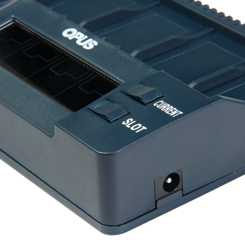 Opus BT C900 9V LCD интеллектуальное зарядное устройство 4 слота Li Ion NiMh батареи для Ni Cd и mh