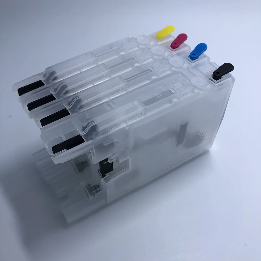 Пустой пополняемый картридж YOTAT для чернил LC12 LC40 LC71 LC73 LC75 LC400 LC1220 LC1240|ink cartridge|refillable