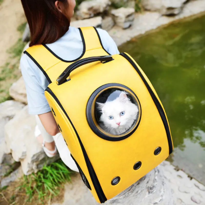 Переноска для домашних животных Воздухопроницаемый рюкзак кошек и собак