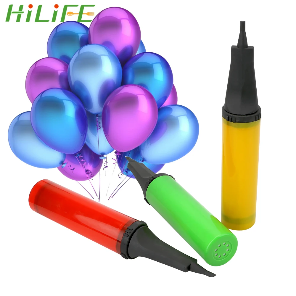 Ручной воздушный насос HILIFE для надувания воздушных шаров|Воздушные шары и