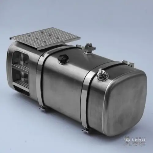 LESU 1/14 правая сторона 130 мм металлический топливный бак для DIY Tmy модель