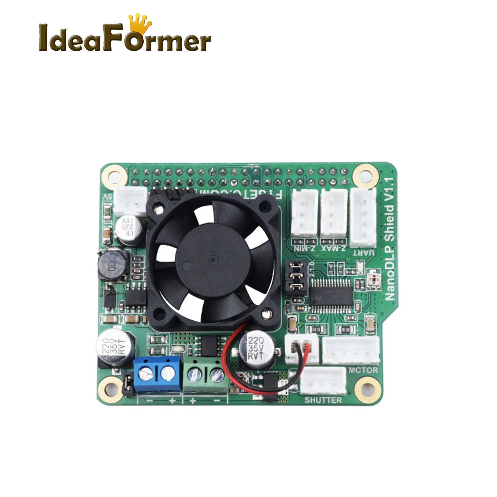 Светильник Nanno DLP Shield V1.1 плата расширения с DRV8825 MOS, управляемая для Raspberry Pi 3B E NanoDLP светильник