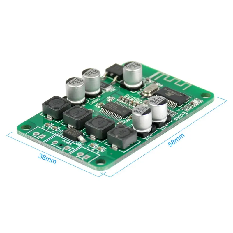 2X 15W Tpa3110 Audio Amplifier Board Digital Stereo Wireless Bluetooth Power Amp | Электроника