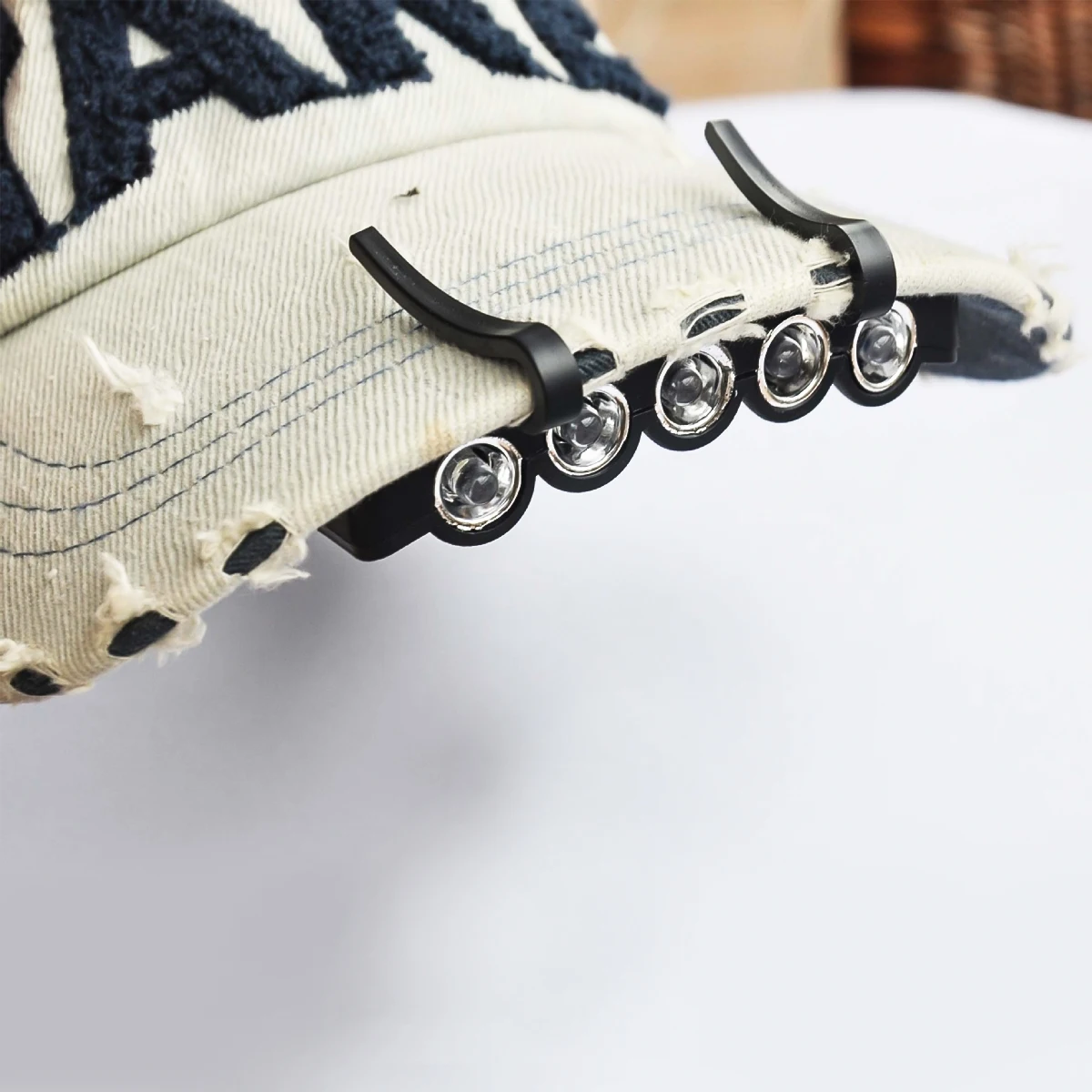 Налобный фонарь с клипсой и 5 светодиодный сделай сам для активного отдыха