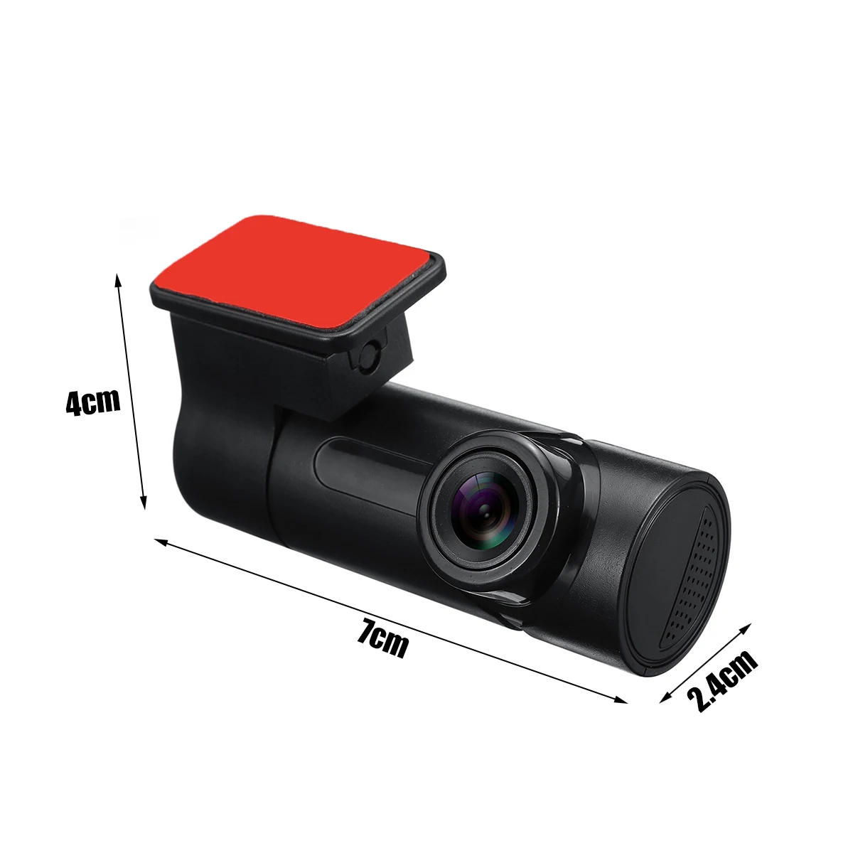 FHD 1080P Мини Автомобильный видеорегистратор с ночным видением 270 градусов
