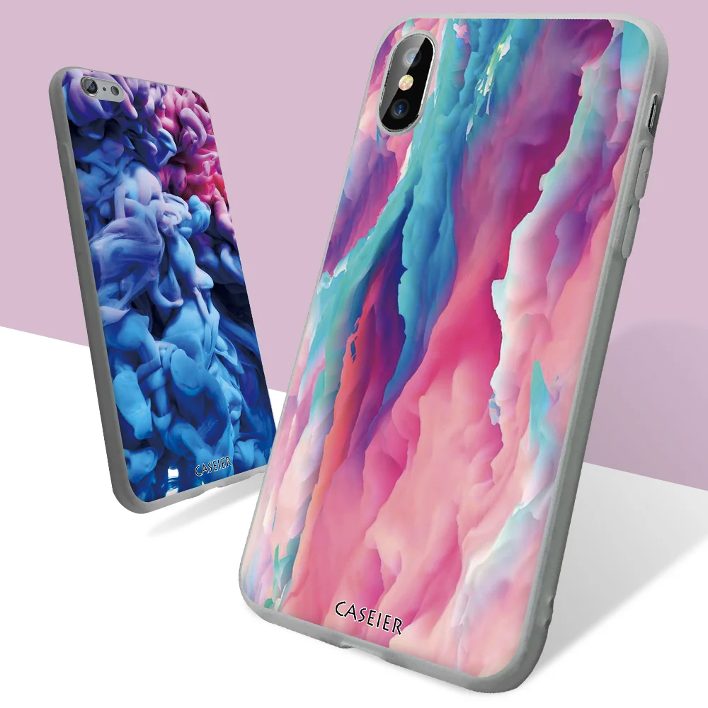 Мягкий силиконовый чехол CASEIER для телефона Xiaomi Redmi Note 5 6 Pro Plus 5A 6A 4A 4X цветной 8 Lite