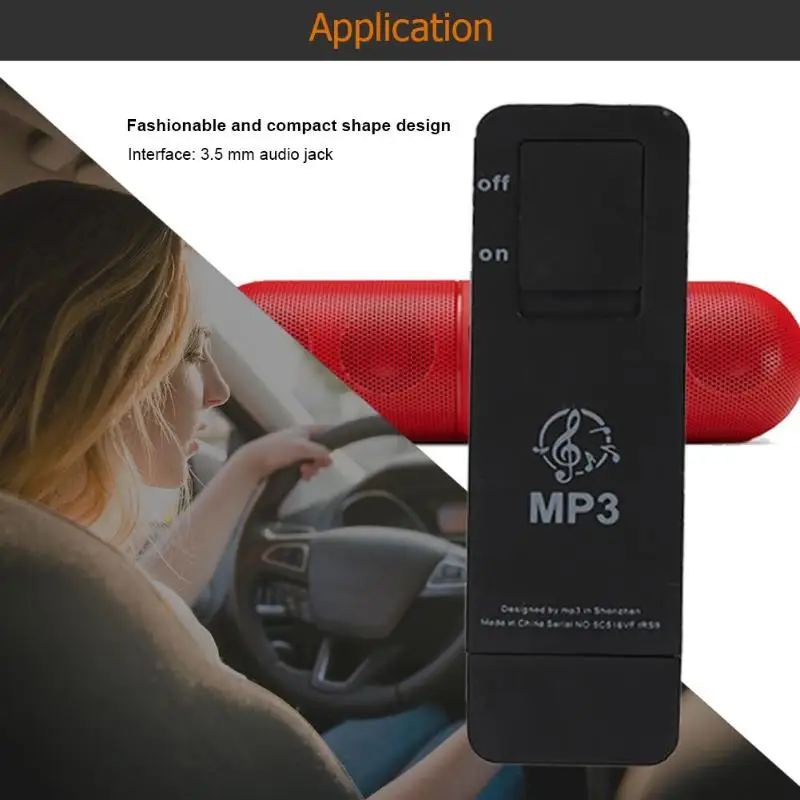 Газа Спорт музыки без потери качества звука медиа MP3 плеер Поддержка 16 GB TF карты с