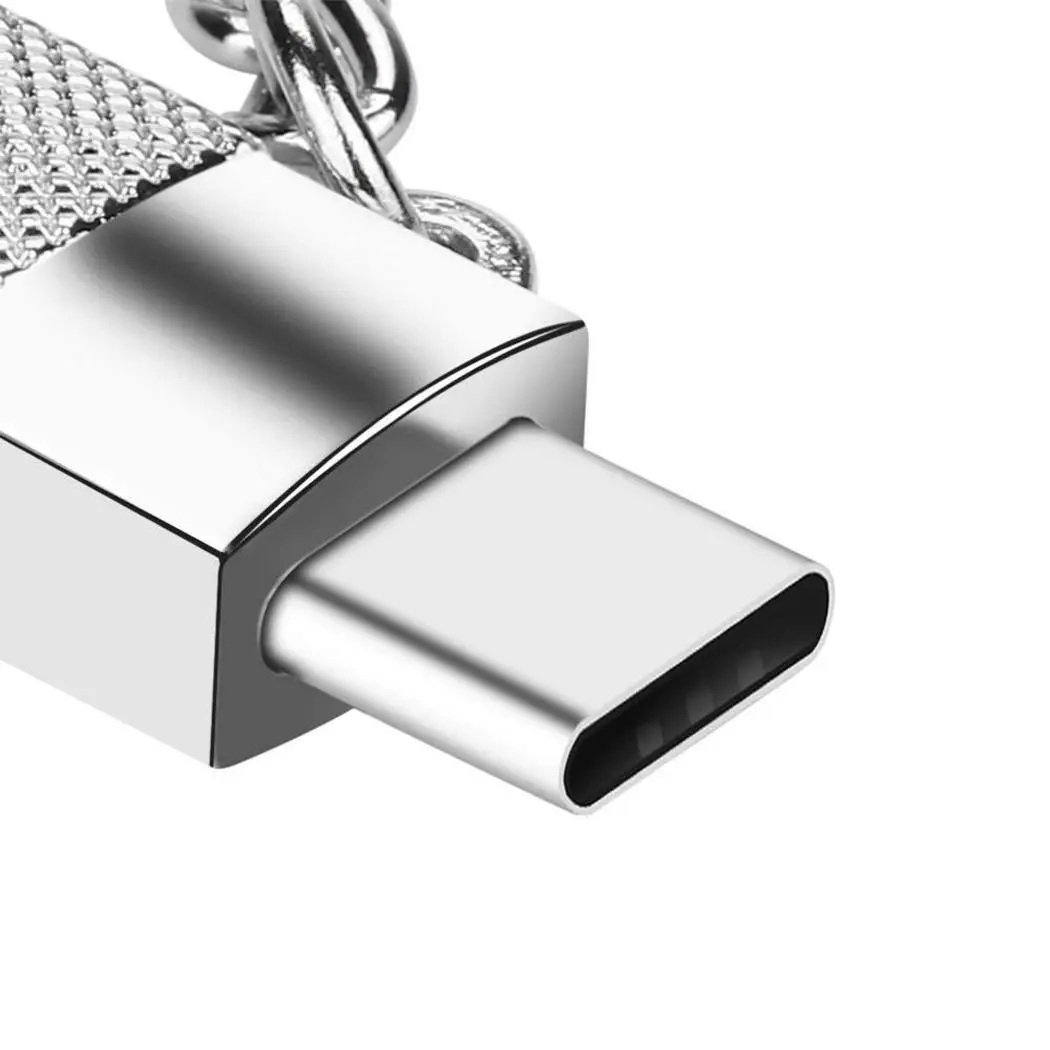 Кабель-преобразователь Micro USB в Type-C с цепью для | Мобильные телефоны и аксессуары