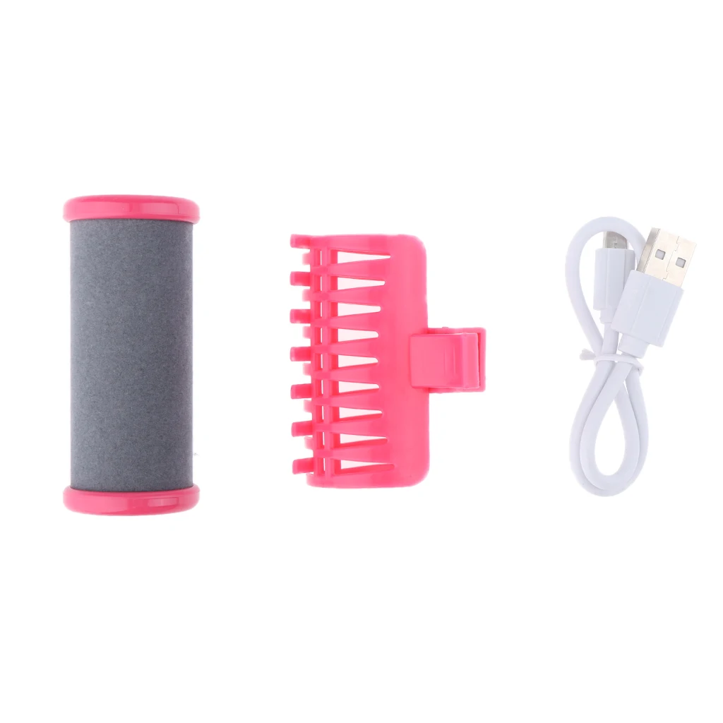 

Electric Hair Bangs Rolling Roller Clamp Hair Styling Curling Curler Clip USB