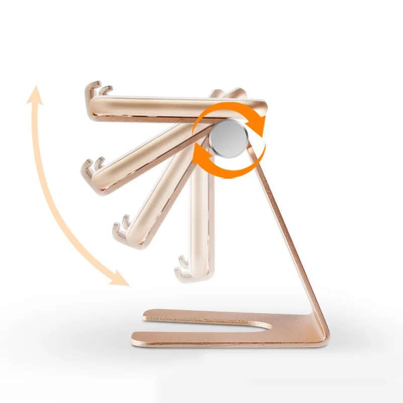 Aluminum Alloy Rotatable Phone Holder For Iphone X Tablet Stand Mount Support Bracket Table | Электроника