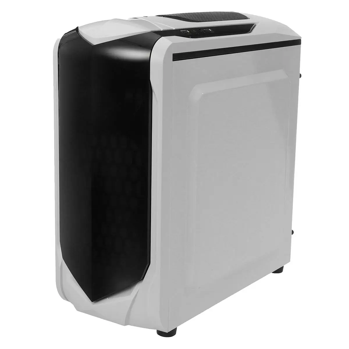 375x185x380мм прозрачная боковая панель Micro ATX Настольный ПК Компьютер чехол поддержка