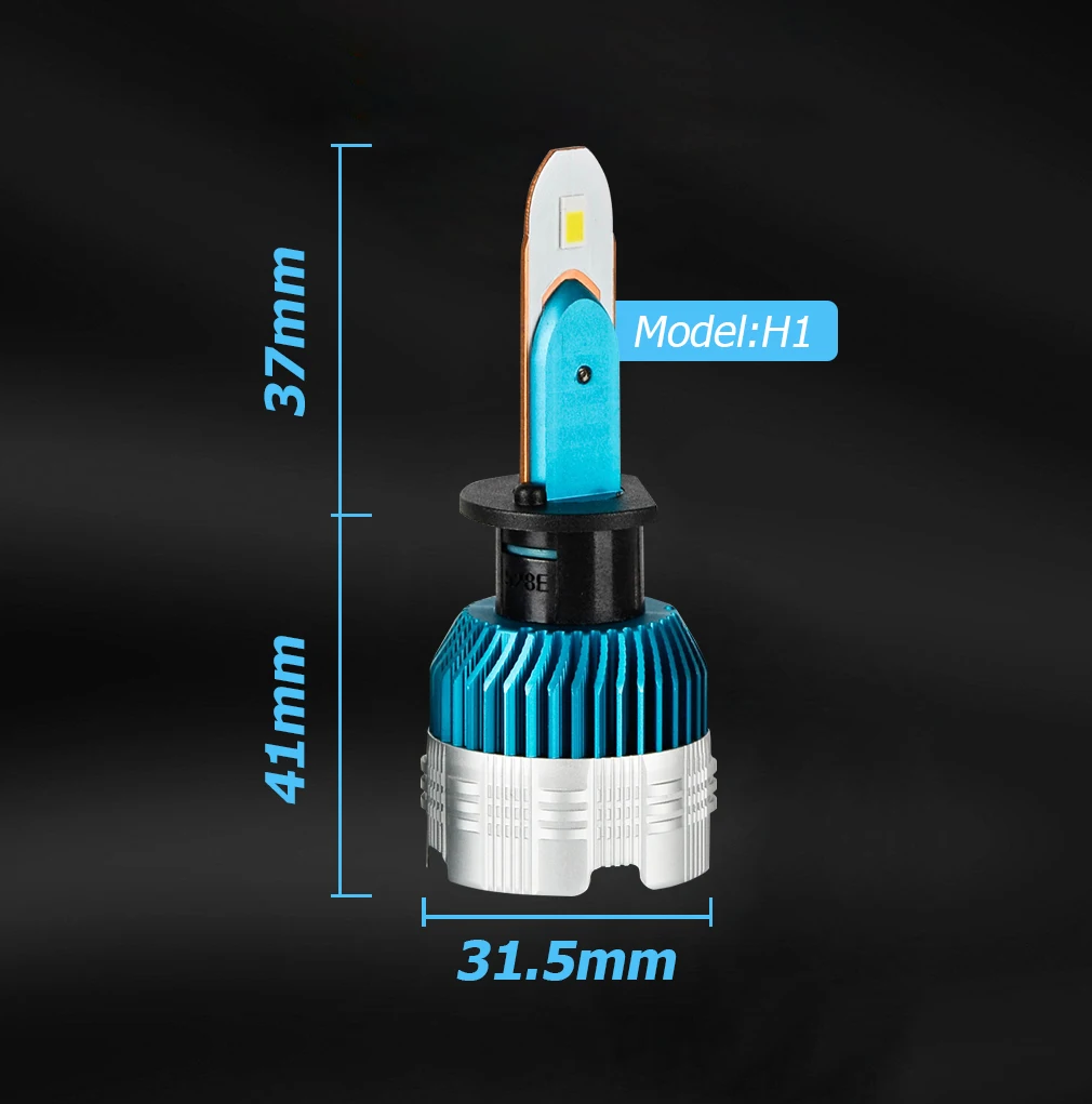 H1 автоматический автомобиль автомобильные лампы светодиодный 12 V Высокая