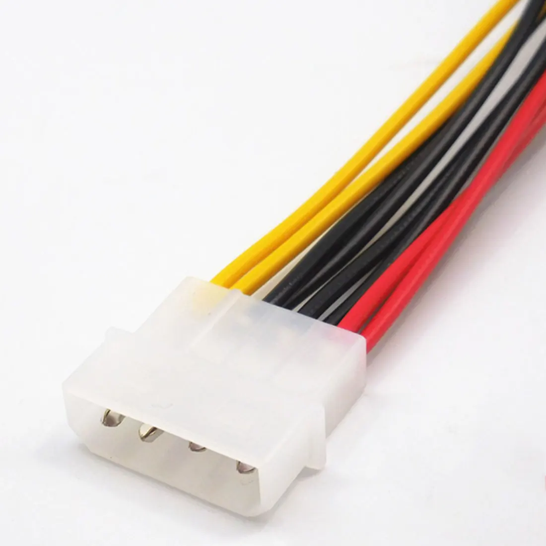 Новинка Высокое качество 4 Pin IDE силовой сплиттер 1 папа 2 Женский ATA/SATA кабель Y