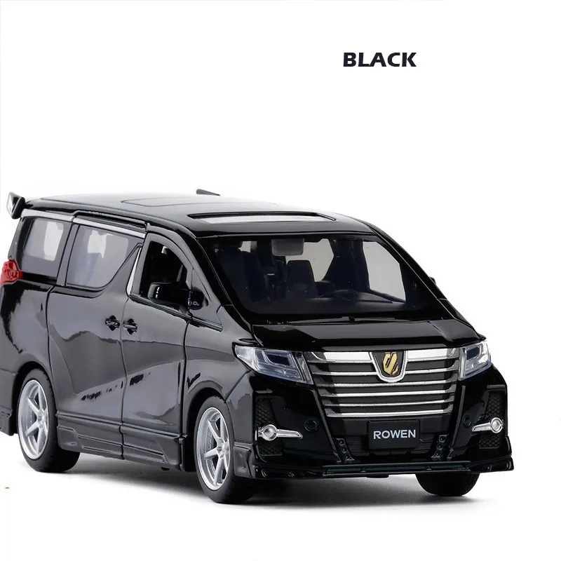 Модель автомобиля Toyota Alphard Rowen S grade литой автомобиль из сплава игрушка для детей