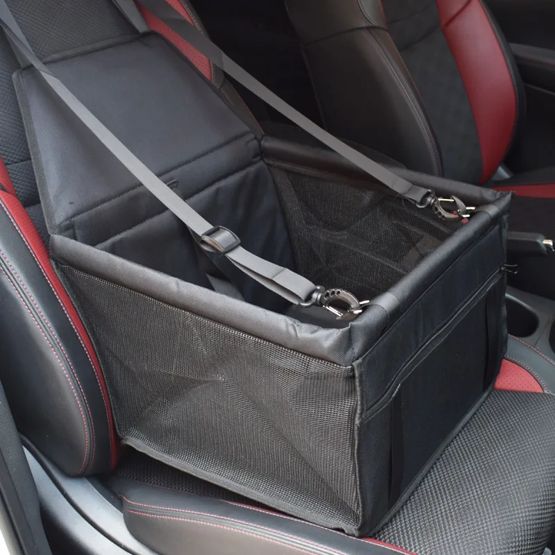 Собак Pet Carrier автокресло Pad безопасно выполнять домик для кошки сумка щенков