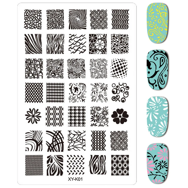 Шаблон трафарет для стемпинга ногтей 14 5*9 5 см|nail stamping plates|stamping platesmanicure templates |