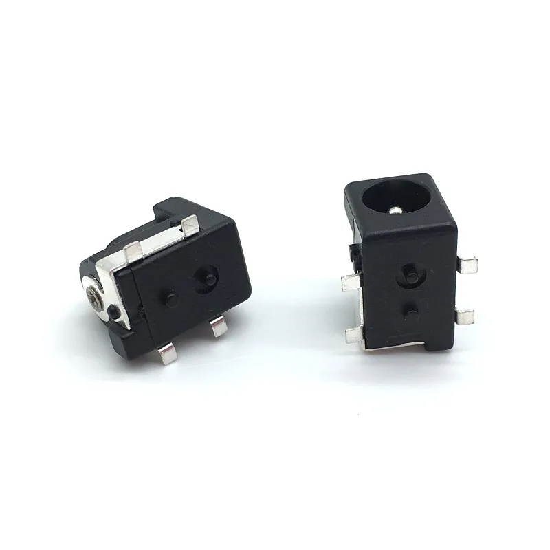 50 шт. SMD DC 005 050 разъем питания DC005 5 5*2 1 мм розетка круглая игла черный цвет