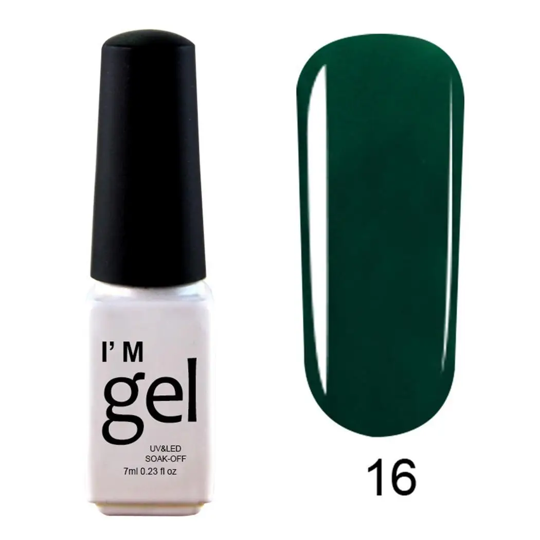 New Women Fashion Nail Art Manicure 7cm/2.8inch 6ml Decoration 24 Colors Glitter Polish | Красота и здоровье
