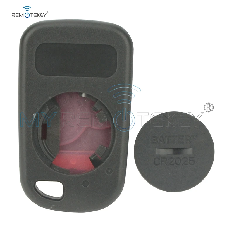 Ремтекей Корпус пульта дистанционного управления с 4 кнопками и функцией паники OUCG8D-440H-A для Honda Odyssey 2001 2002 2003 2004 on.