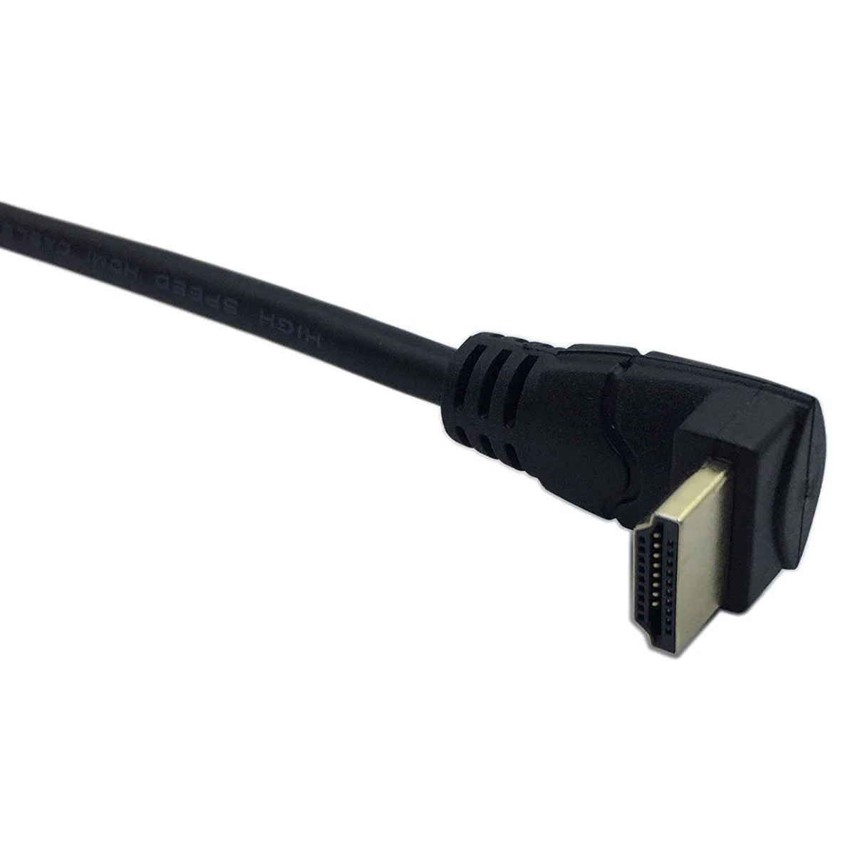 Hdmi Female To Male Up Angle Extension Cable Tv Lead 2.0 High Speed Ethernet 3D Full Hd 1080P - Support All Devices 15Cm | Электроника