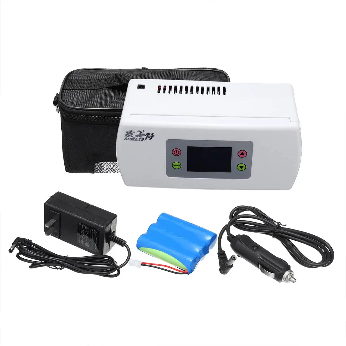 Portable Travel Medicine Freezer Diabetic Insulin Cooler Mini Fridge Case Box For car travel and home use Stored