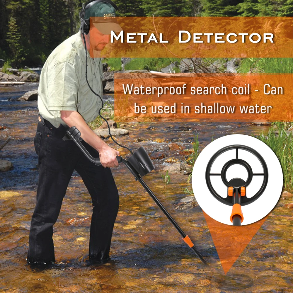 Металлоискатель Подземный цифровой сканер Finder Gold Digger Treasure searing Hunter набор