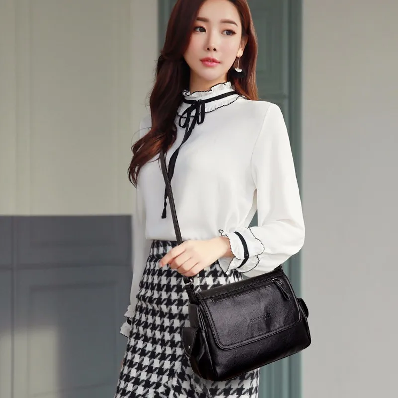 2019 роскошные женские сумки дизайнерские сумки-мессенджеры Bolsos Mujer однотонные из