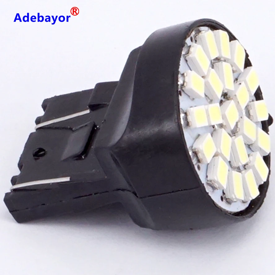 100X T20 22 светодиодный 1206 3020 SMD лампа 7443 индикатор направления резервного