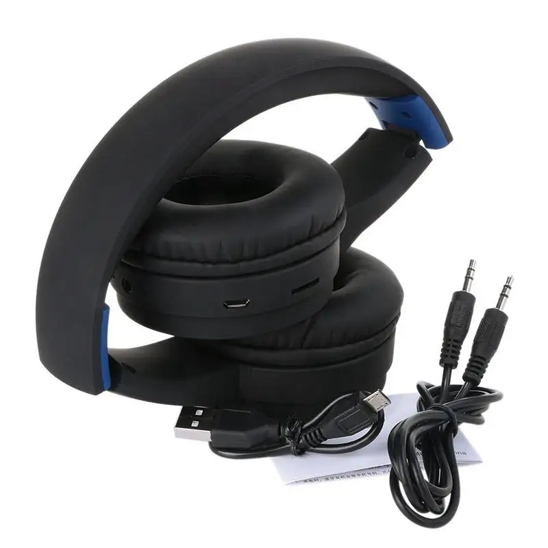 Wireless Bluetooth Headphone Sport Fashion Hi-Fi Stereo Heavy Bass Headset Portable Foldable 100H Standby 4 Color | Электроника